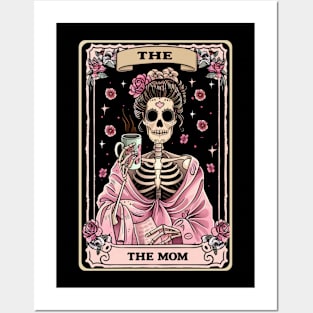 The Mom, Skeleton Tarot Card Mothers day Posters and Art